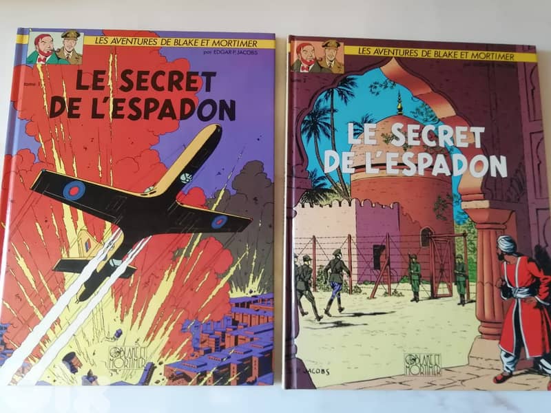 Aventures de Blake et Mortimer Le secret de L espadron tome 1-2-3 VG 0