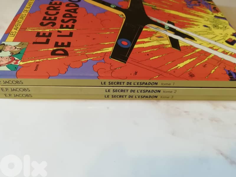 Aventures de Blake et Mortimer Le secret de L espadron tome 1-2-3 VG 2