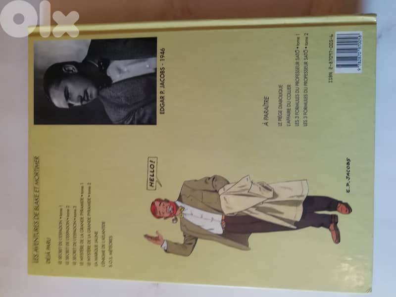 Aventures de Blake et Mortimer Le secret de L espadron tome 1-2-3 VG 3