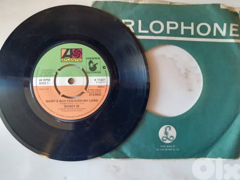 Boney M  Marys boy child oh my lord/Dancing in the streets  7" 45t 0