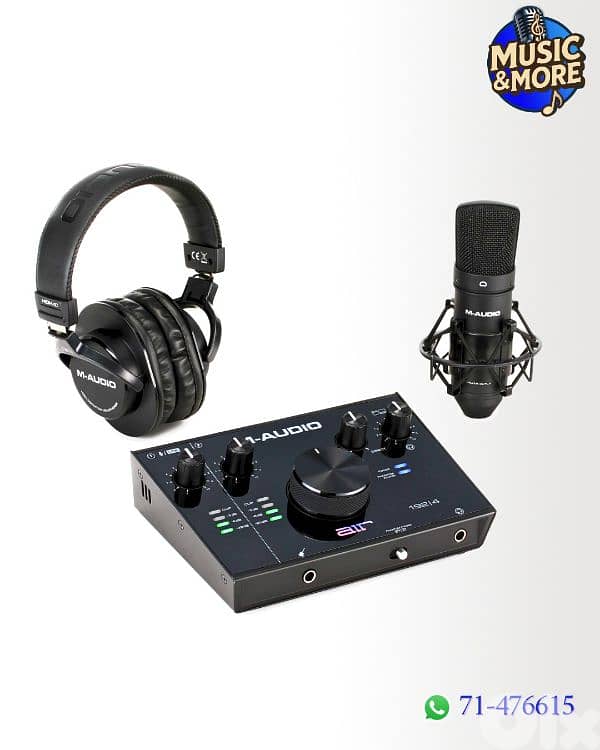 M-Audio Air 192 | 4 Vocal Studio Bundle (Open box) 0
