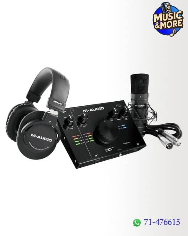 M-Audio Air 192 | 4 Vocal Studio Bundle (Open box) 1