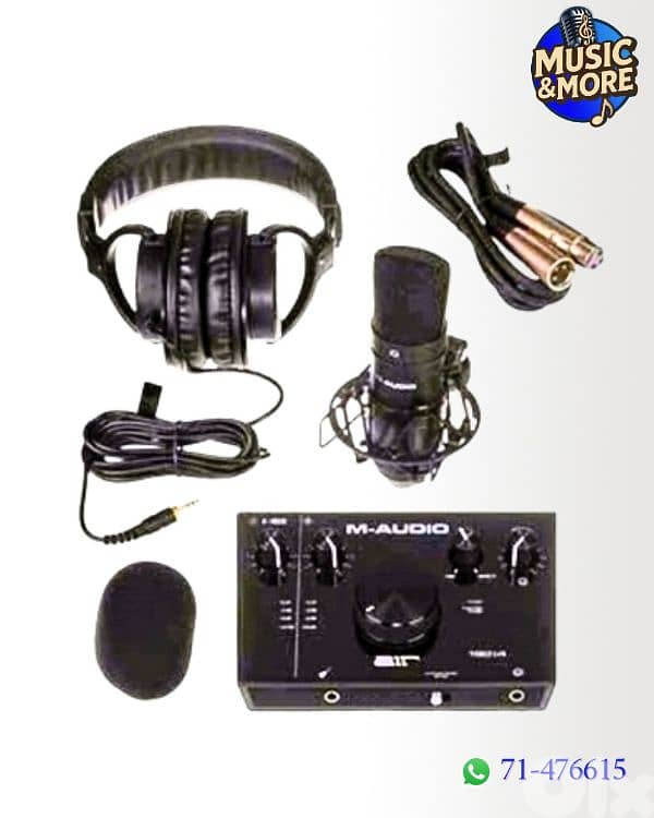 M-Audio Air 192 | 4 Vocal Studio Bundle (Open box) 2