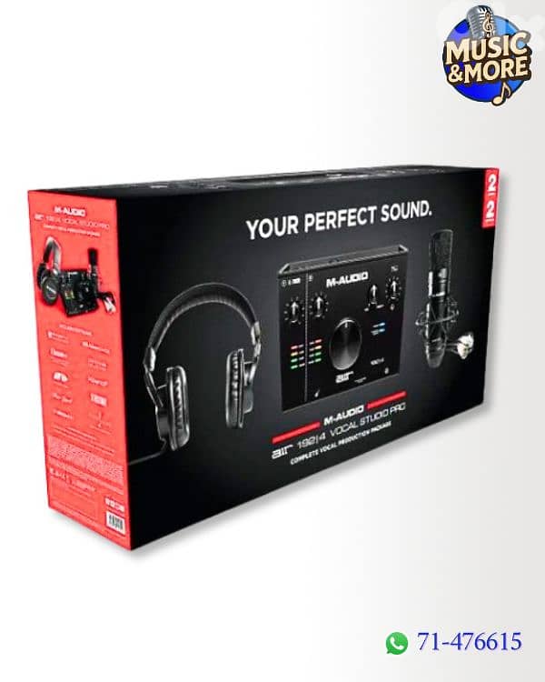 M-Audio Air 192 | 4 Vocal Studio Bundle (Open box) 4