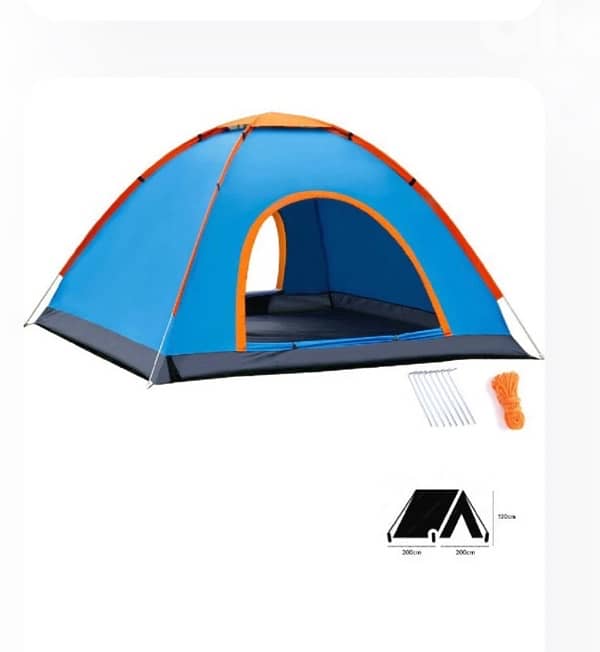 Foldable Camping Tent waterproof up to 4ppl 1