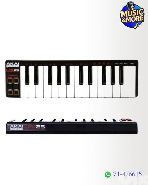 AKAI LPK25 USB Midi Keyboard 1