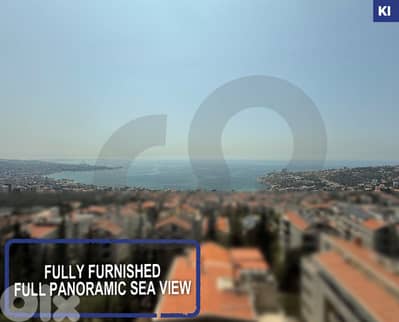 fully furnished- Panoramic sea view-   kfarhbeb ghazir REF#KI122354
