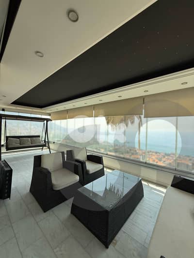 fully furnished- Panoramic sea view-   kfarhbeb ghazir REF#KI122354
