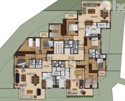 2317 Sqm | 6 Floors Building For Sale In Bteghrin | Mountain View