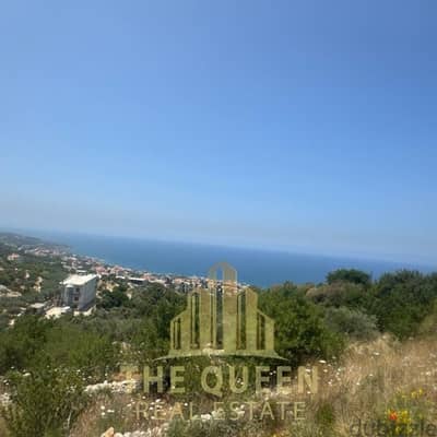 plot for sale in kfar abida ارض للبيع في كفرعبيدامطلة بحر