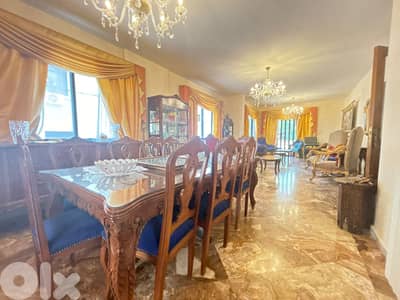 Haret Sakher | Furnished & Equipped 180m² + 60m² Terrace | Prime Area