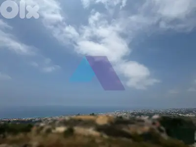 PRIME LOCATION, Land+sea view 4 sale Blat Near LAU-أرض للبيع في بلاط