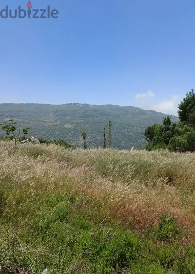 A 1300 m2 Land+Mountain view 4 Sale in Mayrouba-Hrajel - ميروبا-حراجل