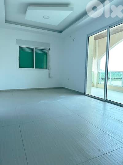 PAYMENT FACILITIES -110 SQM Apartment in Bsalim + Partial View