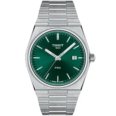Tissot prx green dial