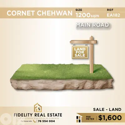 Land for sale in Cornet Chehwan EA182 أرض للبيع في قرنة شهوان