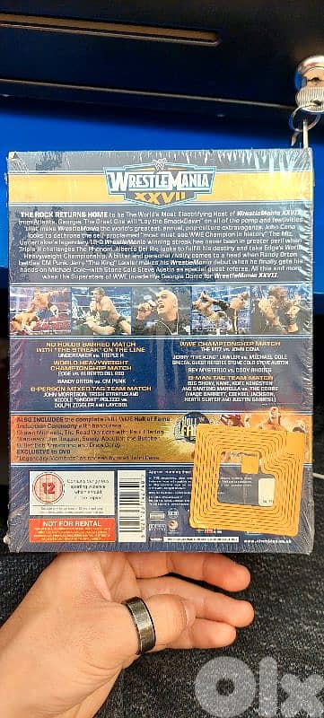 WWE WrestleMania XXVII (27) 3-DVD Set, released by Silver Vision 1