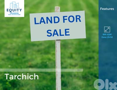 800 SQM Land For Sale In Tarchich أرض للبيع #JM174375
