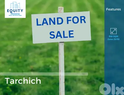 800 SQM Land For Sale In Tarchich أرض للبيع #JM174375