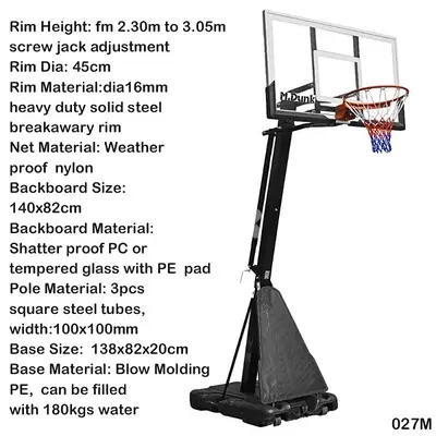 Heavy Duty Basketball Hoop