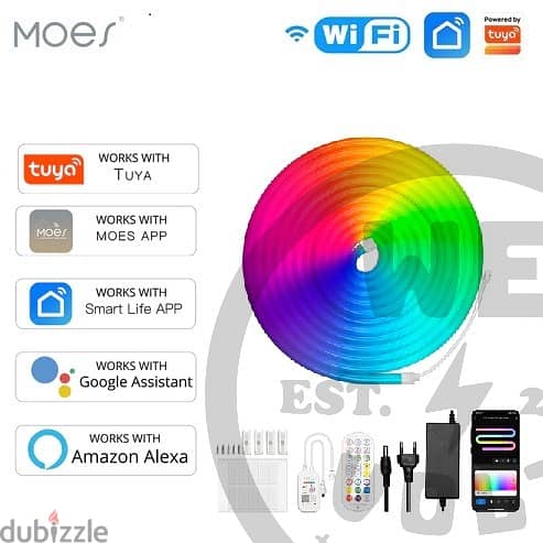 MOES Tuya Wifi Smart Light LED 6