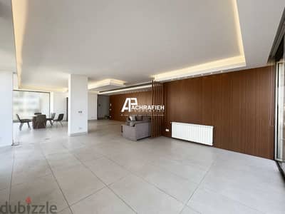 Sea and City View Apartment For Rent In Saifi - شقة للإجار في الصيفي