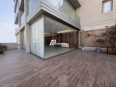 Sea and City View Apartment For Rent In Saifi - شقة للإجار في الصيفي