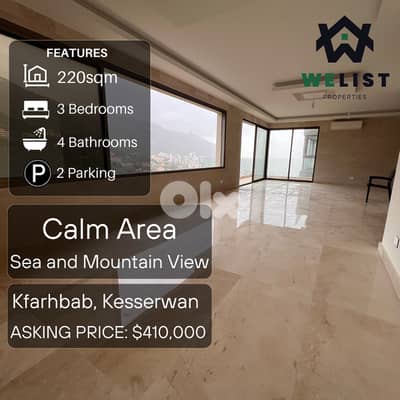 220sqm Apartment for sale in Kfarhbab, Kesserwan   REF: MA25MSKF220400