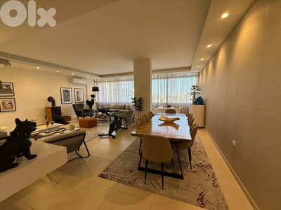 DECORATED APARTMENT FOR SALE IN BAABDA PRIME WITH GARDEN, (BA-451)
