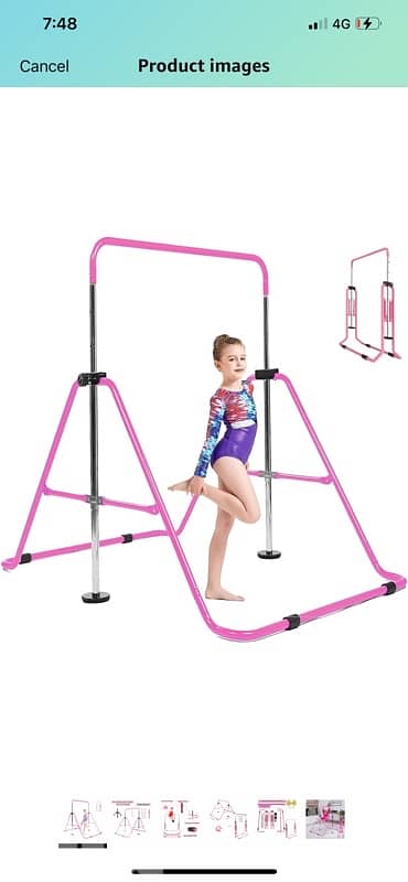 Gymnastic Bar For Kids 5