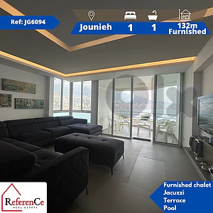 Furnished chalet in Jounieh for rent شاليه مفروش للإيجار في جونيه