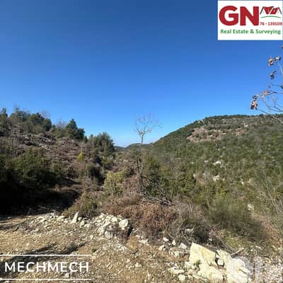LAND FOR SALE IN MECHMECH  1500 sqm ارض للبيع في مشمش