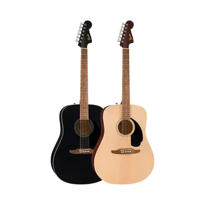 Fender California Debut Redondo Acoustic Guitar (Natural or Black)