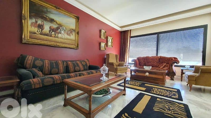 ballouneh 180m 3 bed 3 wc furnished delux open view for 500$ 0