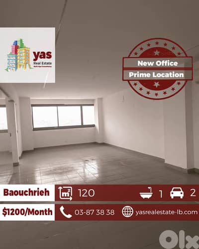 Baouchrieh 120m2 | Office | Rent | City View | Easy Access | AA/BA