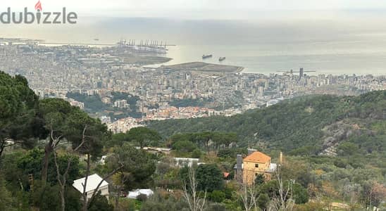 Unique Land+Sea view for sale in Ain Saade - أرض للبيع في عين سعادة