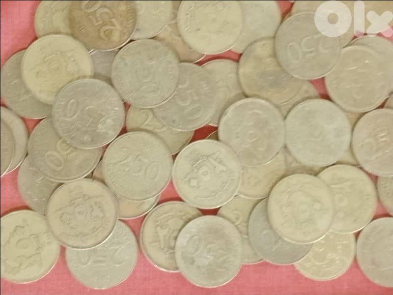 coins Lebanon 250, Lira 0