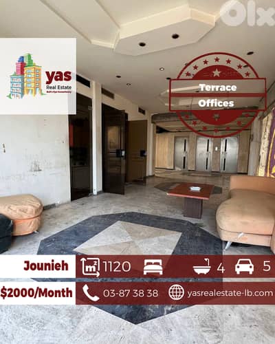 Jounieh 1120m2 | Terrace | Panoramic View | Offices | EH