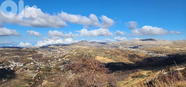 Land for sale in Faqra with view