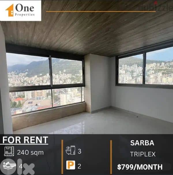 TRIPLEX FOR RENT IN SARBA 0