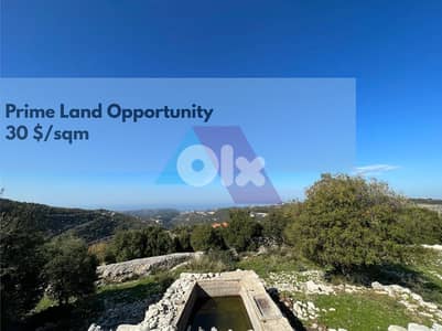 High Potential Land 16335m2+ mountain view 4 Sale in Lehfed/Jbeil-جبيل