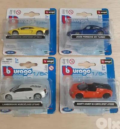 Bburago diecast car model 1;64.