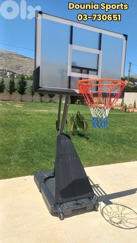 only 230$ movable basketball hoop (swimming pool mode) 0