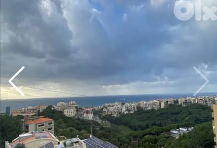 Apartment for sale in Rabieh/ View/ Decorated/ Terrace