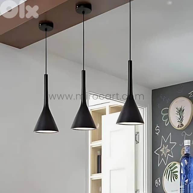 Nordic Pendant Lamp – Ceiling/Wall Light, Adjustable Cord, 4 Colors 5