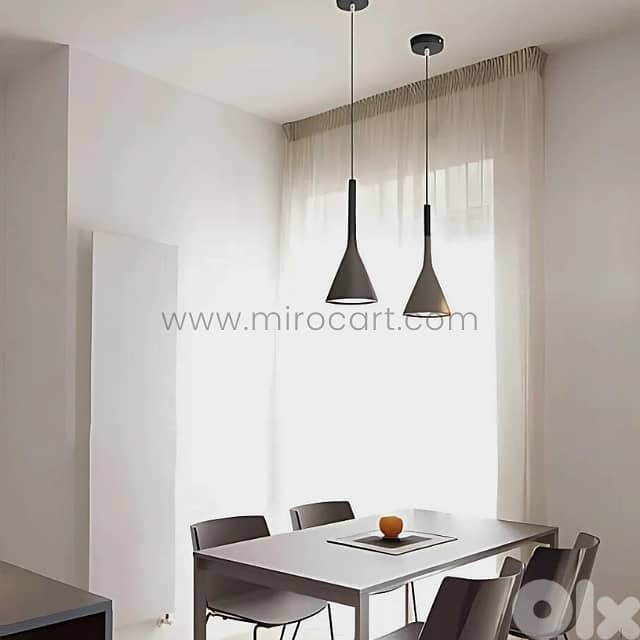 Nordic Pendant Lamp – Ceiling/Wall Light, Adjustable Cord, 4 Colors 7