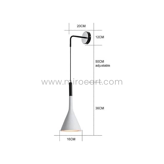 Nordic Pendant Lamp – Ceiling/Wall Light, Adjustable Cord, 4 Colors 14