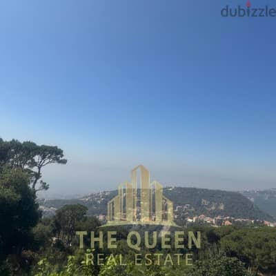 land for sale in broumana  sea view ارض للبيع في برومانيا  للبيع