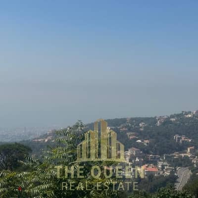 Land for Sale in Broumana Sea biew ارض للبيع في برومانا كاشفة بحر