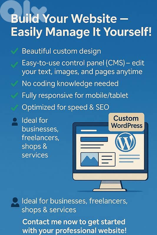 Build Your Website — Easily Manage It Yourself! 0